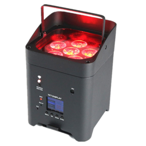 Battery Led Par 6 X 12W