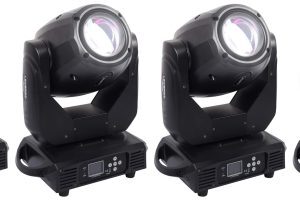4 x Robot Led Spot 90w